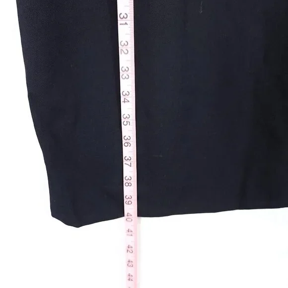 Marni 100% Wool Shift Dress 40 Made In Italy Sleeveless Peplum Black - Picture 8 of 12